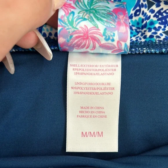 NWT Stella Parker Halter Bra Top Bikini Skirt Swimsuit Set Size Medium - Picture 6 of 9